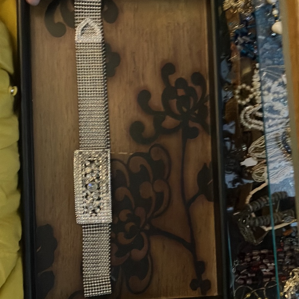 Vintage Rhinestone Belt - Picture 2 of 4